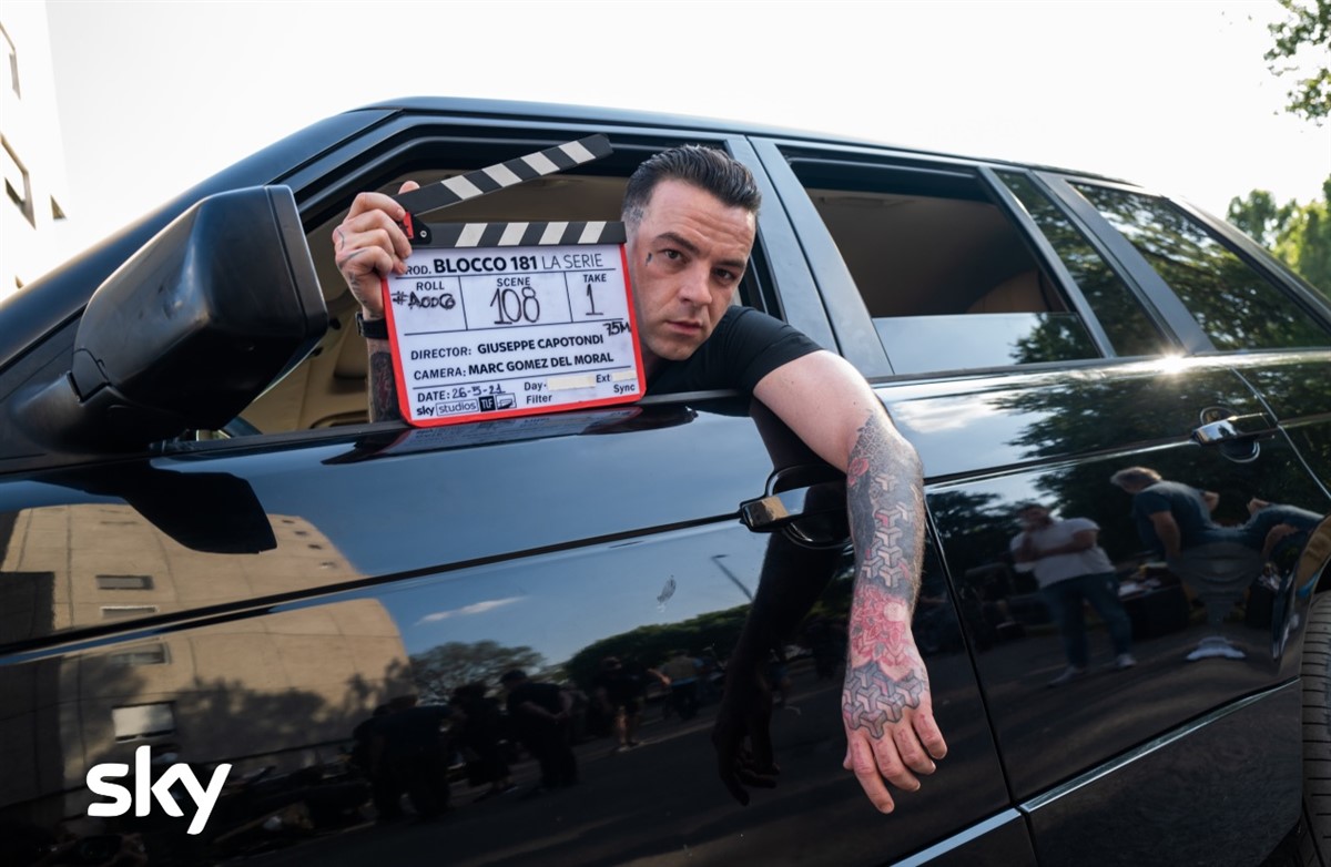 First photos of new Sky new series Block 181 from set of Milan
